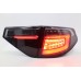 Subaru Impreza WRX GV Version 10 5 Door Hatchback 08-14 Black Face Smoke Light Bar LED Tail Lamp